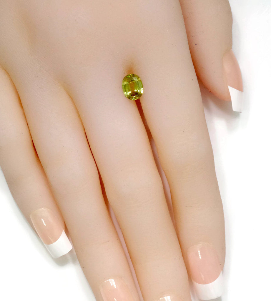 Sphene Oval 8x6mm-Planet Gemstones