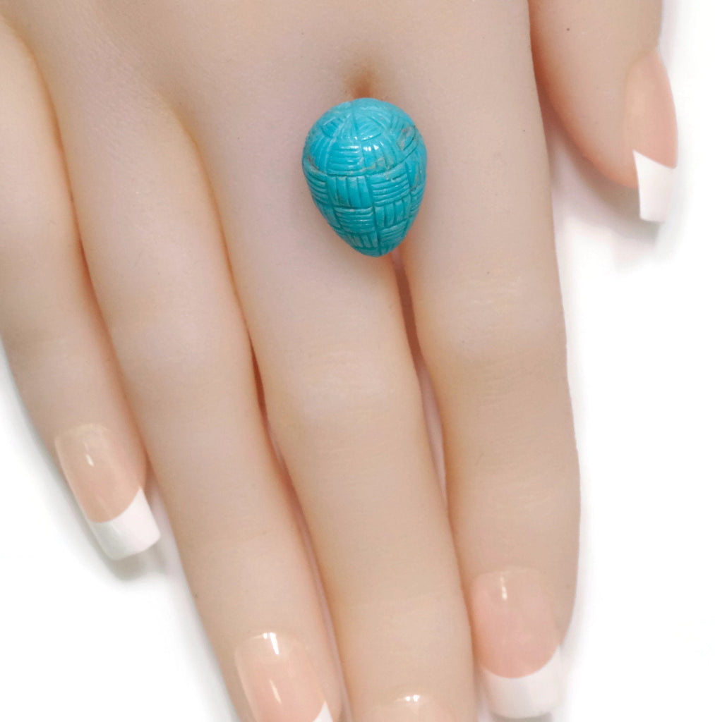 Sleeping Beauty Turquoise 18x13mm-Planet Gemstones