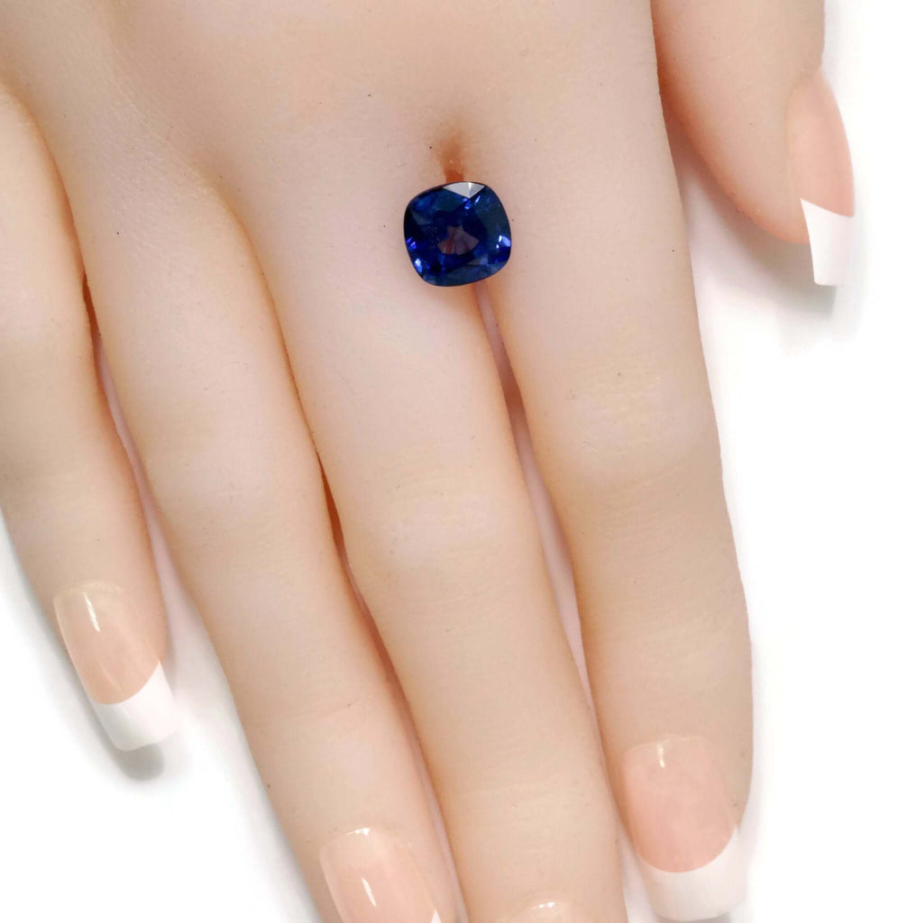 Blue Sapphire Variety 4.10ct 9mm Sapphire Gemstone Genuine Sapphire for Sapphire Jewelry loose sapphire Birthstone wedding gemstone-Planet Gemstones