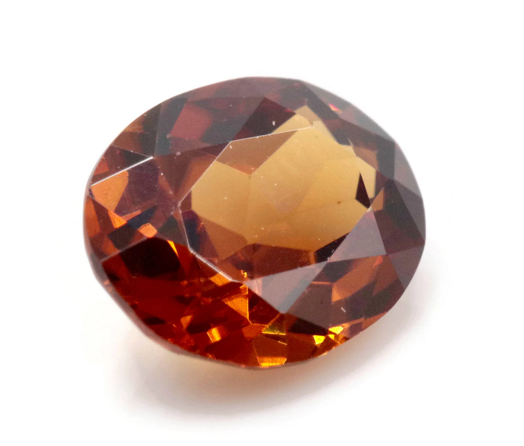 Champagne Zircon Oval shape-Planet Gemstones