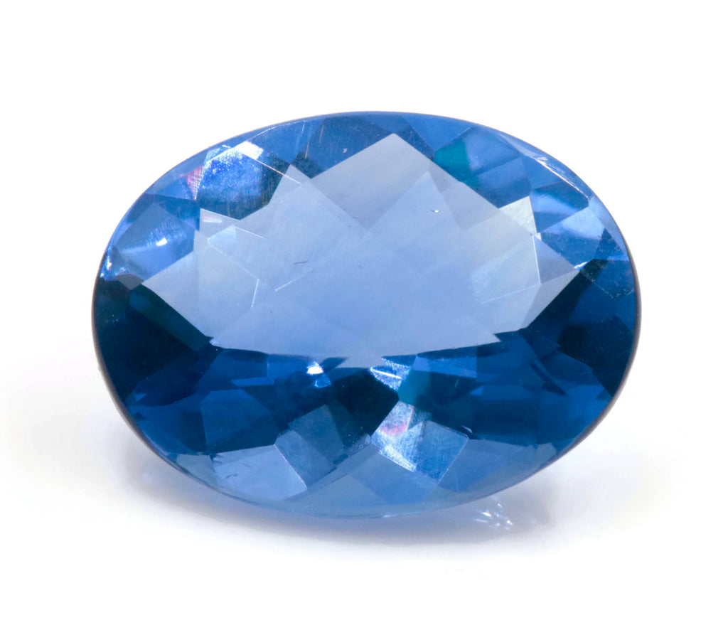 Flourite Oval 15x10mm-Planet Gemstones