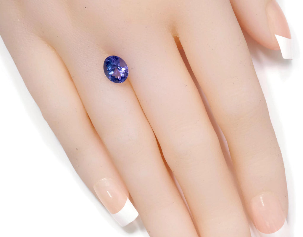 Tanzanite Oval 9x7mm-Tanzanite-Planet Gemstones