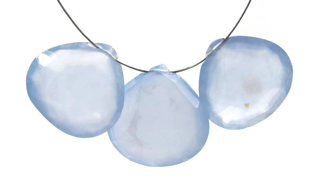 Blue Chalcedony 15mm-Planet Gemstones