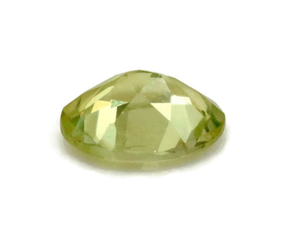 Green Chrysoberyl 8x6mm-Planet Gemstones