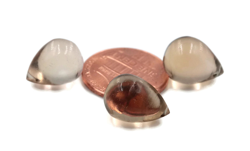 Champagne Quartz Drops-Planet Gemstones