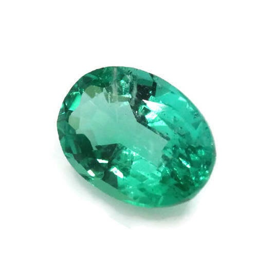 Natural Emerald May Birthstone Panjshir Emerald Oval Emerald Diy Jewelry Supplies 0.75ct 7x5mm Emerald Oval Emerald Green-Emerald-Planet Gemstones
