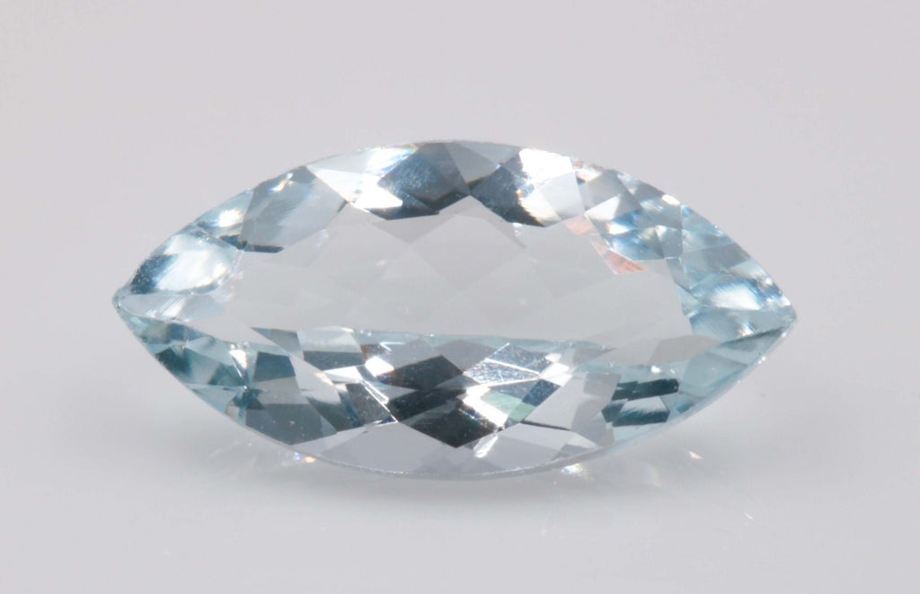 Aquamarine Natural Aquamarine 12x6mm 1.40 ct-Aquamarine-Planet Gemstones