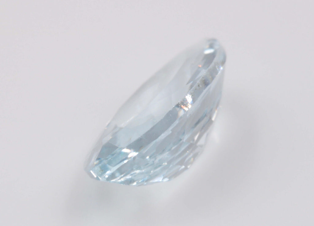 Aquamarine Natural Aquamarine 12x6mm 1.40 ct-Aquamarine-Planet Gemstones