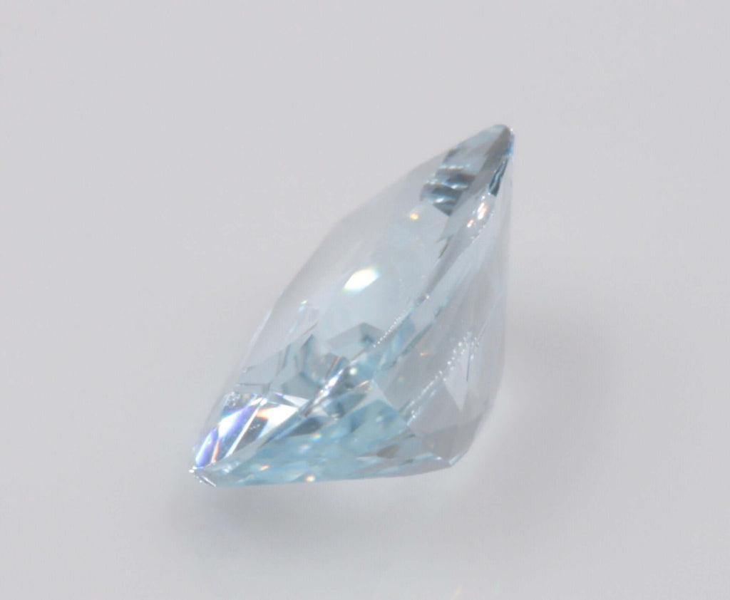 Aquamarine Natural Aquamarine March Birthstone DIY Jewelry Supplies Aquamarine Gemstone Blue Aquamarine Genuine Aquamarine 7x5mm 0.60 ct-Aquamarine-Planet Gemstones