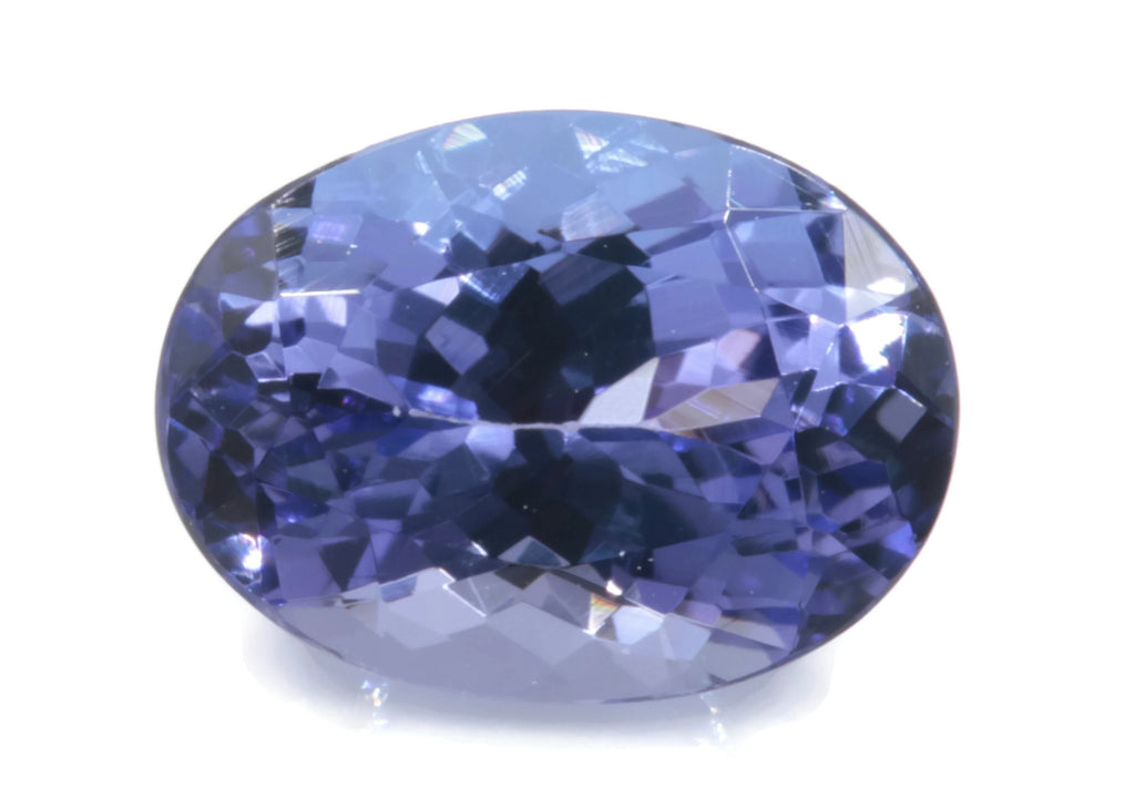 Natural tanzanite Tanzanite Gemstone December birthstone DIY Jewelry Tanzanite Green Tanzanite Loose tanzanite oval 8x6mm 1.36ct-Tanzanite-Planet Gemstones