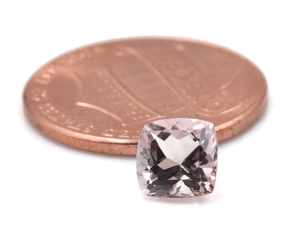 Morganite Cushion 6mm-Planet Gemstones