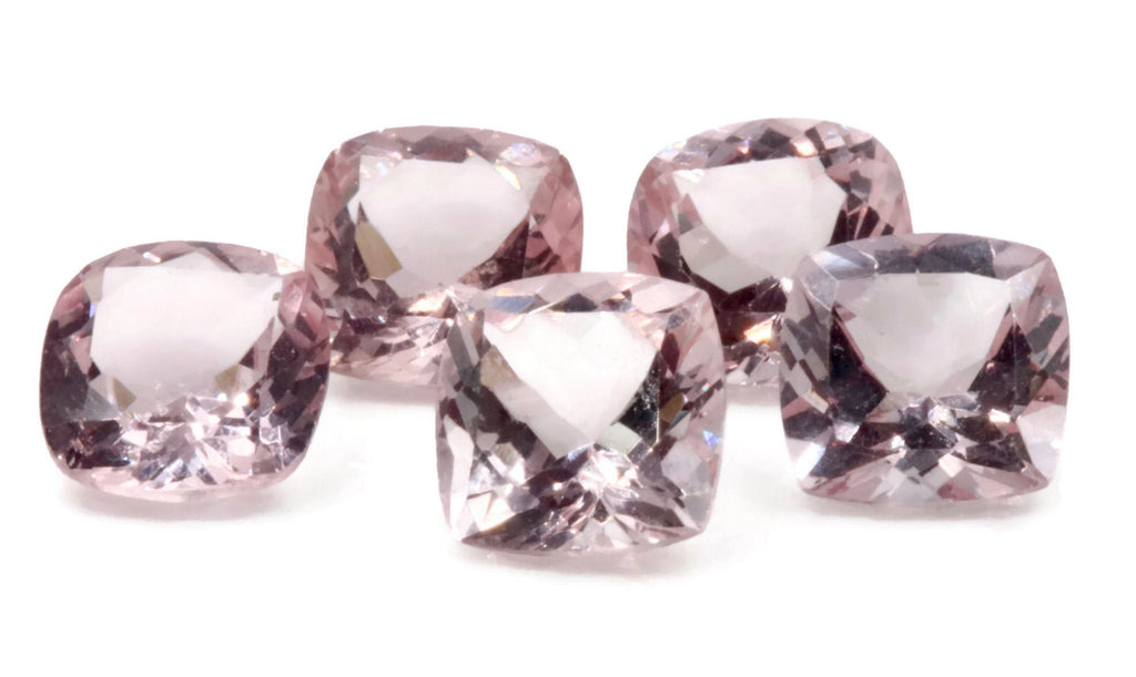 Morganite Cushion 6mm-Planet Gemstones