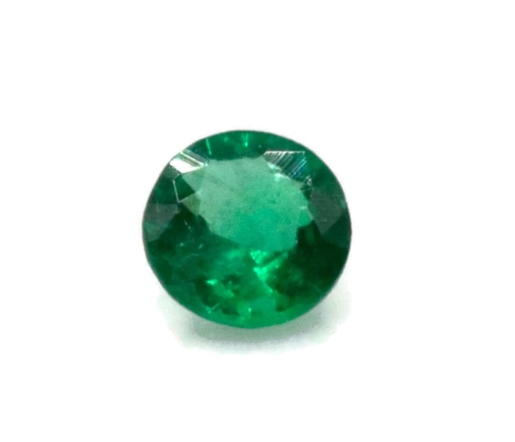 Emerald Natural Emerald May Birthstone Zambian Emerald Round Emerald Gemstone Diy Jewelry Supplies DIY Jewelry 0.03ct 2mm Emerald green-Emerald-Planet Gemstones