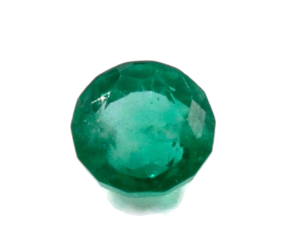 Emerald Natural Emerald May Birthstone Zambian Emerald Round Emerald Diy Jewelry Supplies Emerald Gemstone 0.19ct 3.5mm Emerald green-Emerald-Planet Gemstones