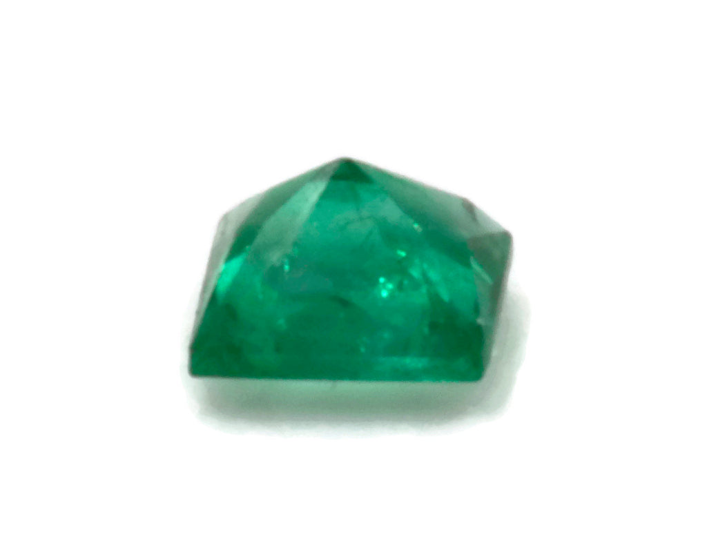 Natural Emerald May Birthstone Zambian Emerald square Emerald Gemstone Diy Jewelry Supplies DIY Jewelry 0.15ct 3mm Emerald Green-Emerald-Planet Gemstones