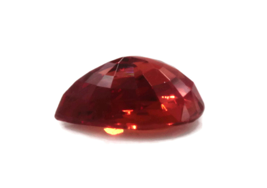 Natural Sapphire Sapphire Gemstone Faceted Sapphire Loose Stone loose sapphire Birthstone Sapphire Red Sapphire Pear shaped 0.80ct 5x7mm-Planet Gemstones