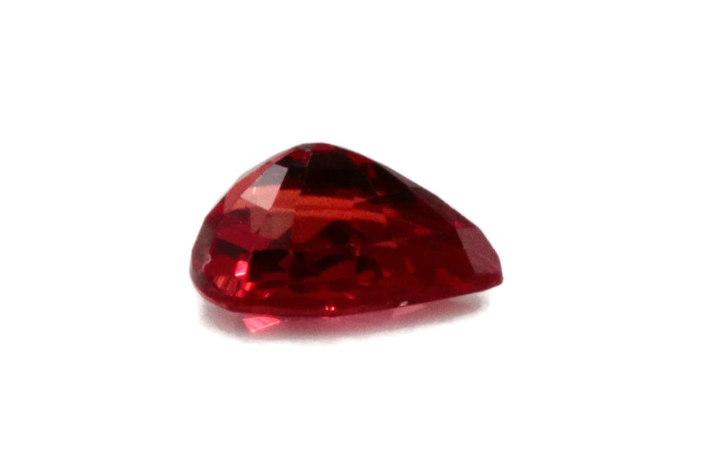 Natural Sapphire Sapphire Gemstone Faceted Sapphire Loose Stone loose sapphire Birthstone Sapphire Red Sapphire Pear shaped 0.45ct 6x4mm-Planet Gemstones