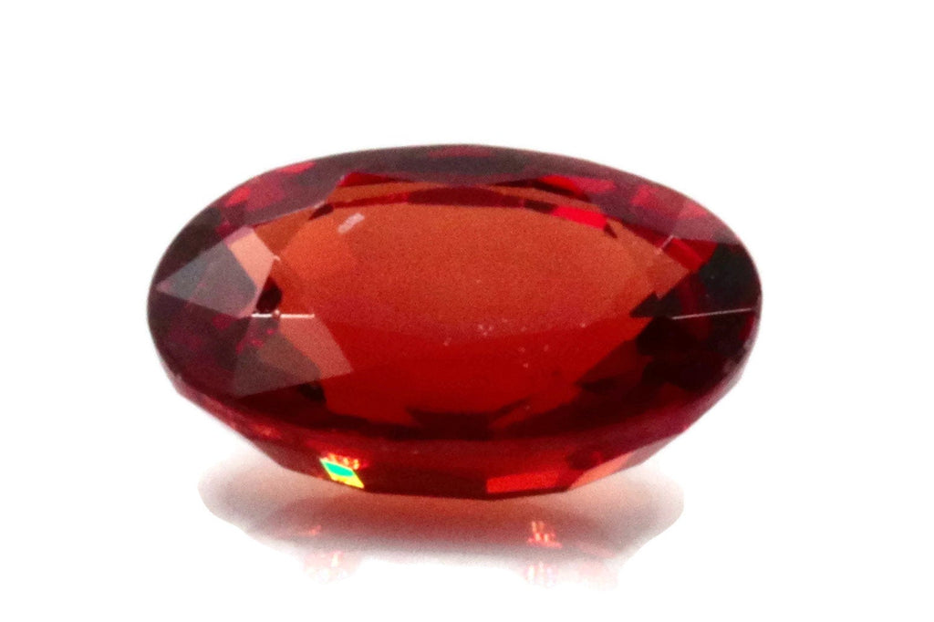 Natural Sapphire Sapphire Gemstone Faceted Sapphire Loose Stone loose sapphire Birthstone Sapphire Red Sapphire oval shaped 0.60ct 6x4mm-Planet Gemstones