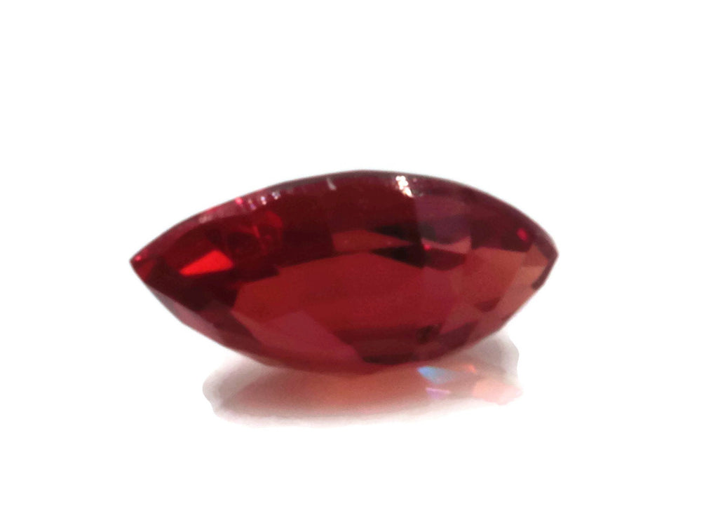 Natural Sapphire Sapphire Gemstone Faceted Sapphire Loose Stone loose sapphire Birthstone Sapphire Red Sapphire marquise shaped 0.30ct 6x3mm-Planet Gemstones