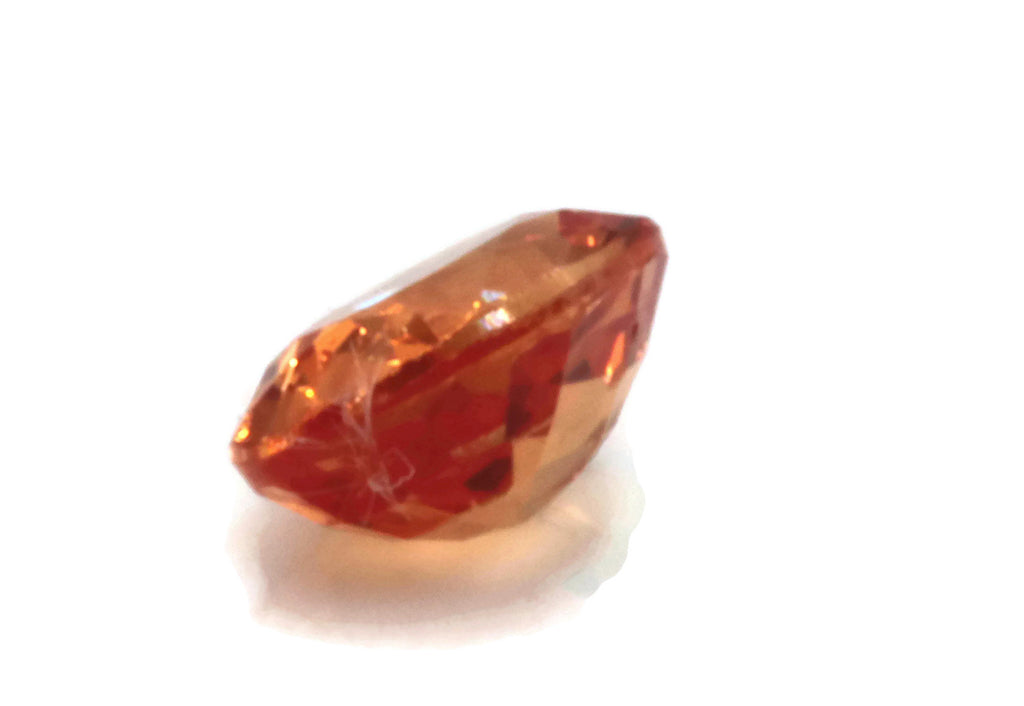 Natural Sapphire Orange Sapphire Oval Sapphire loose sapphire Birthstone Orange Sapphire 4x5mm OV DIY Jewelry Supplies-Planet Gemstones