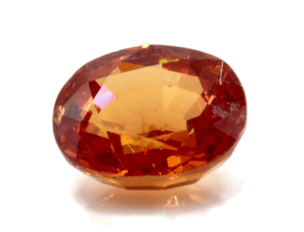 Spessartite | Natural Spessartite Garnet | Mandarin Spessartite Garnet | Orange Garnet |January Gemstone | SPESSARTINE GARNET 7x6mm 1.98ct-Planet Gemstones