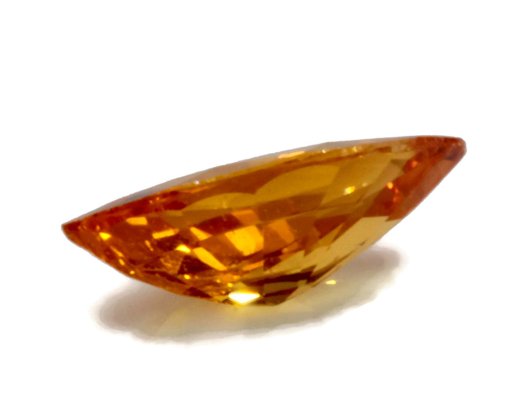 Natural Sapphire Orange Sapphire Marquise Sapphire loose sapphire Birthstone Marquise madagascar sapphire 4.5x9mm Loose Stone-Planet Gemstones