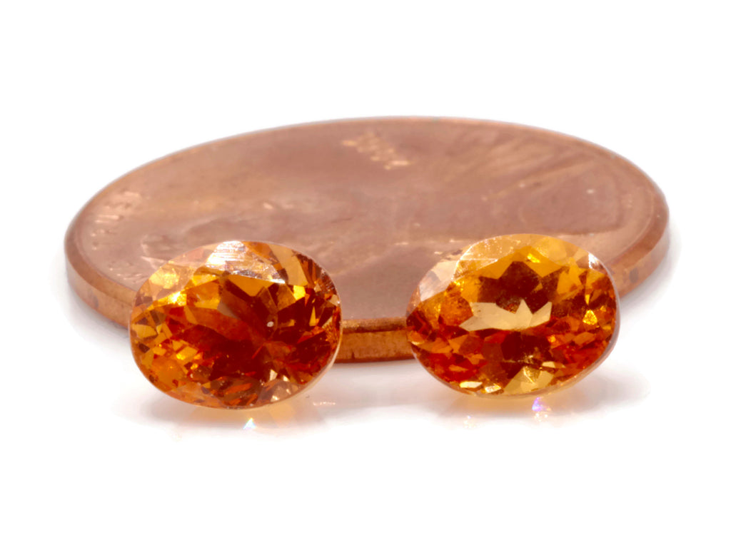 Spessartite Oval shape-Planet Gemstones