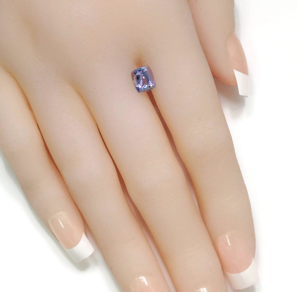Tanzanite Cushion 7x6mm-Tanzanite-Planet Gemstones