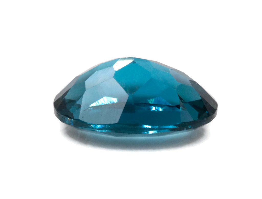 Natural Blue Topaz Gemstone Genuine Blue Topaz Faceted November Birthstone Blue Topaz Loose Blue Topaz OV 14x10mm 7.36ct-Planet Gemstones