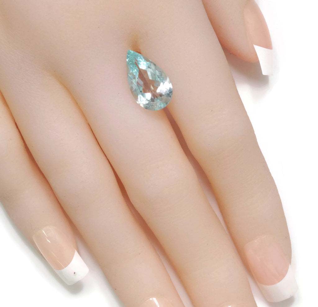 Natural Amblygonite Amblygonite gemstone DIY jewelry Amblygonite crystal amblygonite Green Amblygonite Amblygonite PE 16x9.5x5.5mm 4.91ct-Planet Gemstones