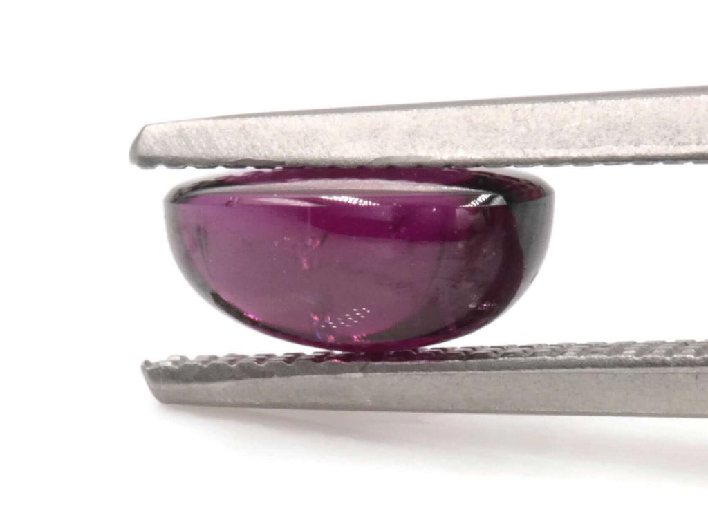Garnet Natural Garnet Red Garnet January Birthstone Faceted Garnet loose gemstone Mozambique Garnet oval cabochon 8x6mm 1.97ct DIY Jewelry-Planet Gemstones