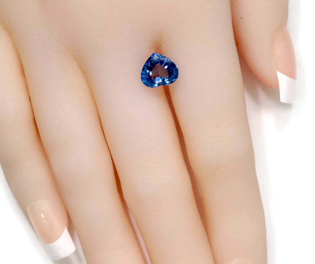 Blue Sapphire 9x8mm Sapphire Gemstone Genuine Sapphire for Sapphire Jewelry September Birthstone wedding gemstone engagement stone-Planet Gemstones