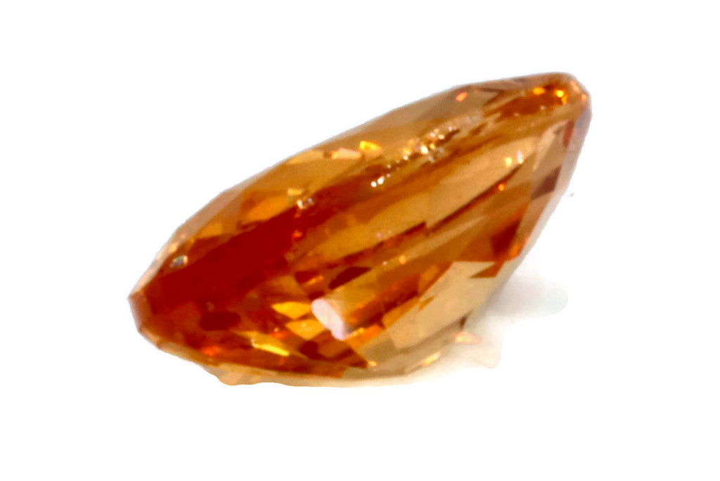 Spessartite | Natural Spessartite Garnet | Mandarin Spessartite Garnet | Orange Garnet |January Gemstone | SPESSARTINE GARNET 7x5mm 1.20 ct-Planet Gemstones