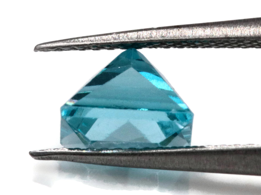 Natural Neon Apatite Gemstone Apatite faceted loose stone Genuine Apatite stone Natural Apatite oval Apatite faceted stone 5mm 0.76ct-Planet Gemstones