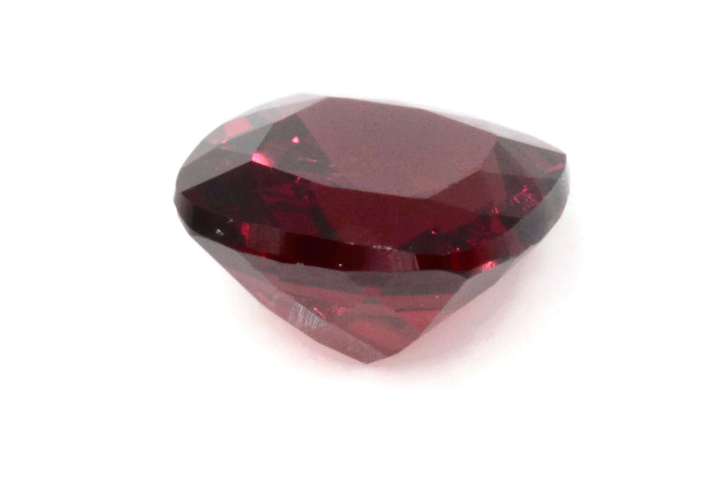 Garnet | Natural Garnet | January Birthstone | Faceted Garnet loose gemstone | Mozambique Garnet Cushion 7x7mm 1.80ct DIY Jewelry-Planet Gemstones