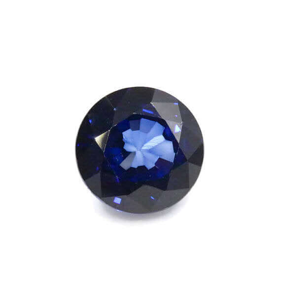 Blue Sapphire Variety 3.65ct 9mm Sapphire Gemstone Genuine Sapphire for Sapphire Jewelry loose sapphire Birthstone wedding gemstone-Planet Gemstones