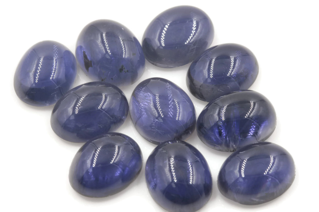 Iolite Cabochon 9x7mm-Planet Gemstones