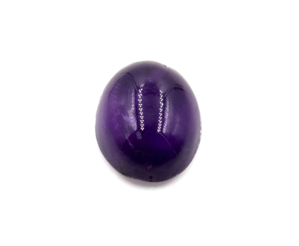 Natural amethyst gemstone amethyst cabochon loose stone genuine amethyst stone loose amethyst amethyst loose stone february birthstone-Planet Gemstones