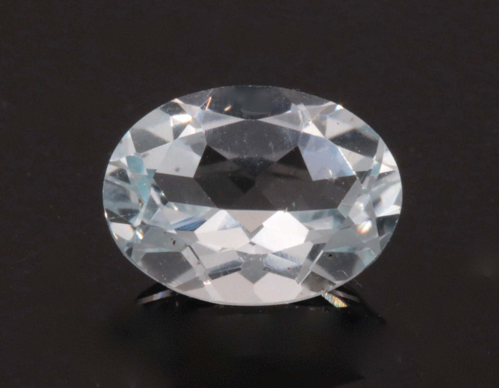 Aquamarine Oval 8x6mm-Aquamarine-Planet Gemstones