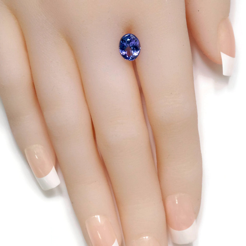 Tanzanite Oval 9x7mm-Tanzanite-Planet Gemstones