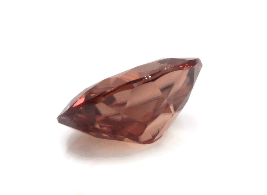 Champagne Zircon Oval 9x7mm-Planet Gemstones