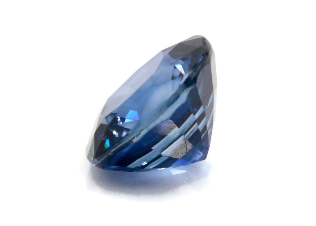 Blue Sapphire Variety 4.10ct 9mm Sapphire Gemstone Genuine Sapphire for Sapphire Jewelry loose sapphire Birthstone wedding gemstone-Planet Gemstones