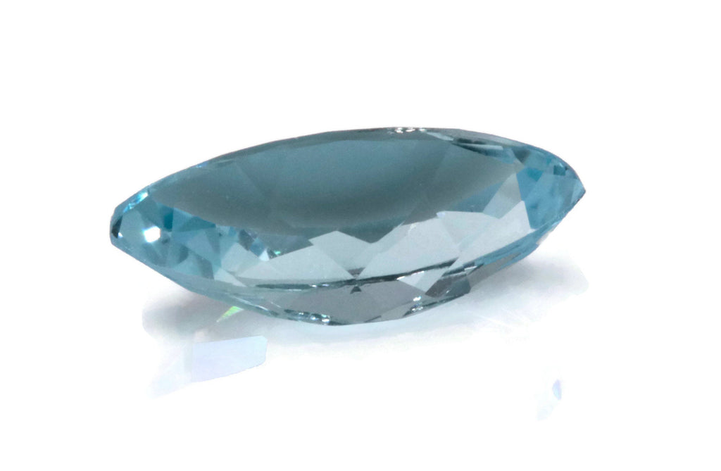 Natural Aquamarine 12x6mm-Aquamarine-Planet Gemstones