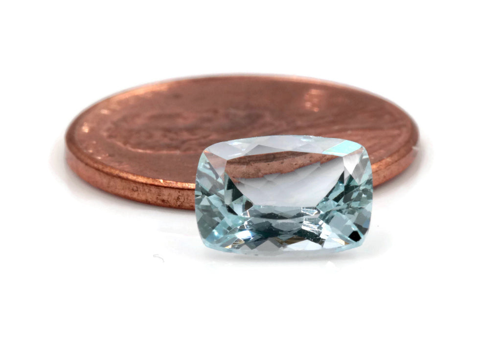 Natural Aquamarine 9x7mm 1.75ct-Aquamarine-Planet Gemstones