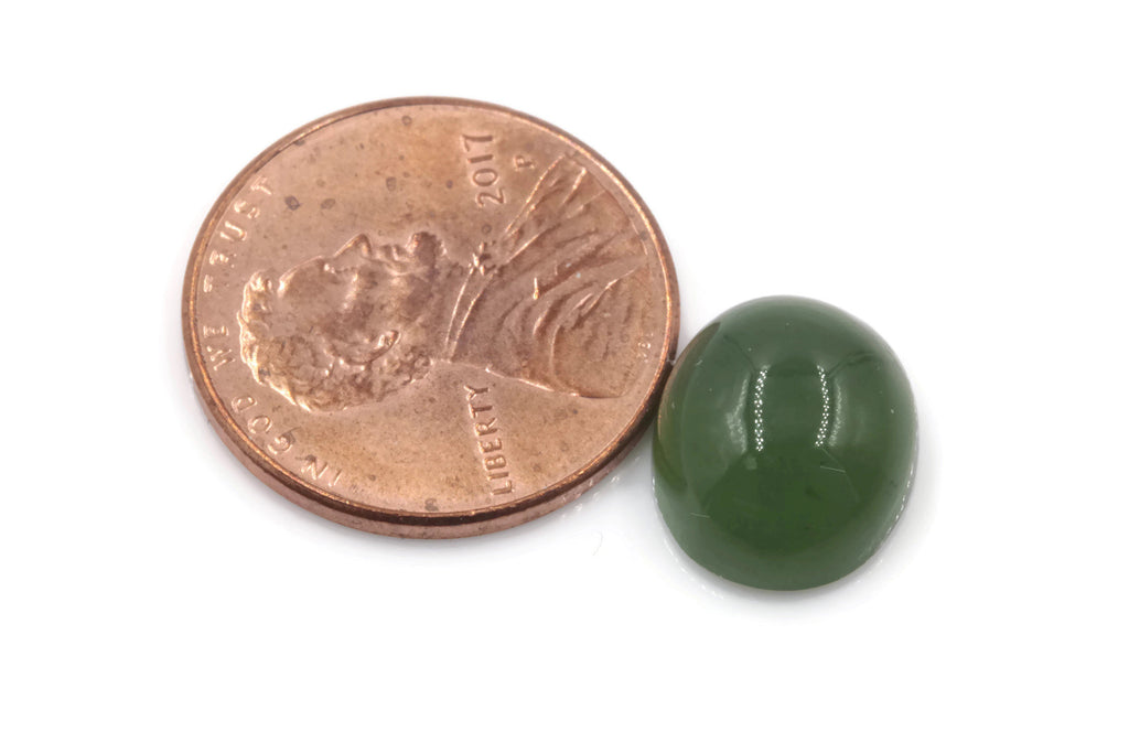 Serpentine Oval 12x10mm-Planet Gemstones