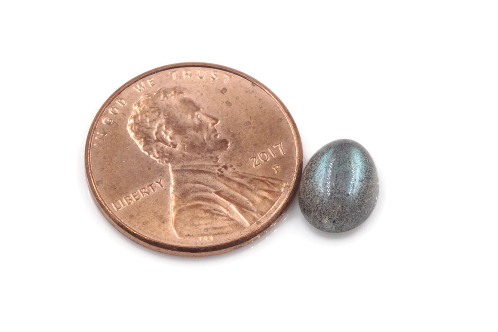 Labradorite Cabochon 9x7mm-Planet Gemstones