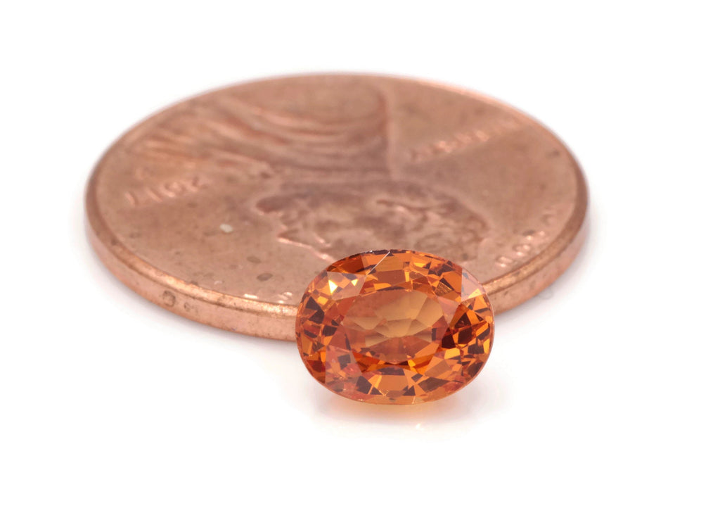 Spessartite Oval 6X7mm-Planet Gemstones