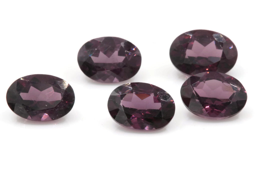 Violet Spinel Oval 7x5mm-Planet Gemstones