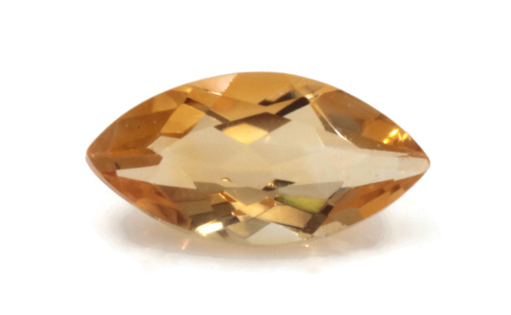 Natural Citrine Quartz Citrine Marquise shape Citrine Loose Gemstone November Birthstone DIY Jewelry Supply Golden Citrine 8x4mm 0.50ct-Planet Gemstones