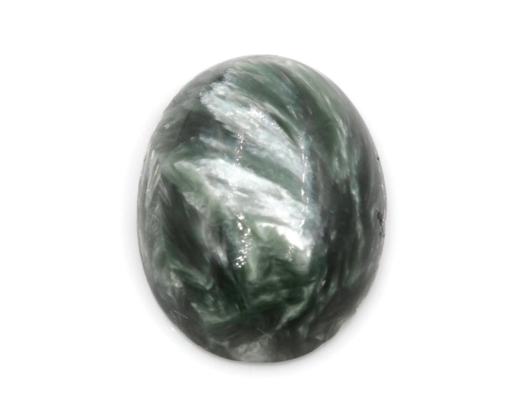 Serpentine Oval 12x16mm-Planet Gemstones